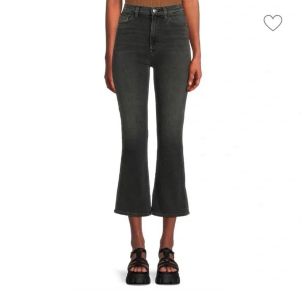 Hudson Blair High Ase Bootcut Crop Demitria Size 27
